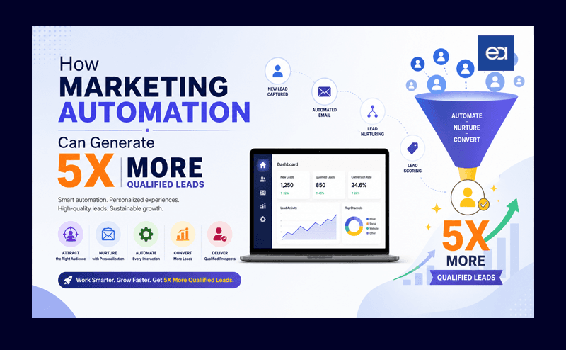 How Marketing Automation Can Generate 5X More Qualified Leads